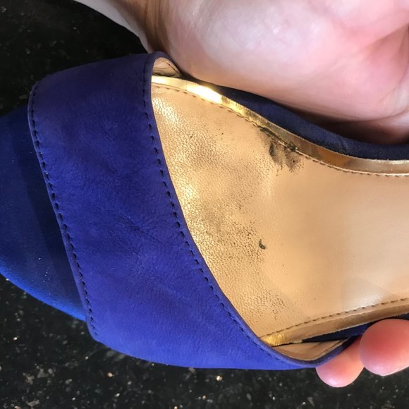 Cobalt Blue Jessica Simpson Heels - Picture 8 of 14